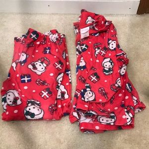 Hello kitty pajama set, long sleeve shirt & pants